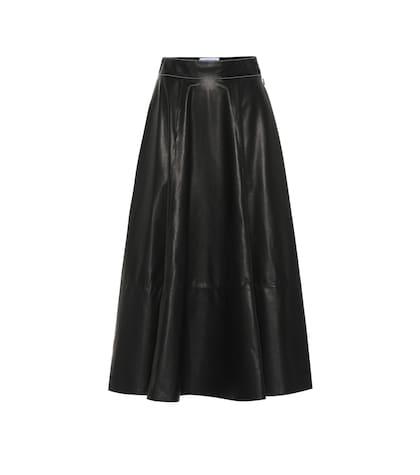 Loewe Lamb Leather Skirt