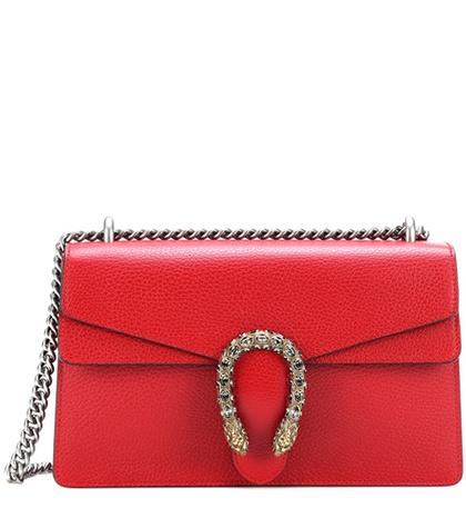 Mr & Mrs Italy Dionysus Leather Shoulder Bag