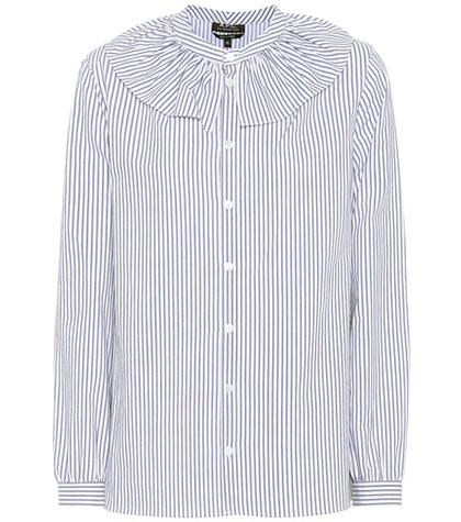 A.p.c. Sixtine Striped Cotton Shirt
