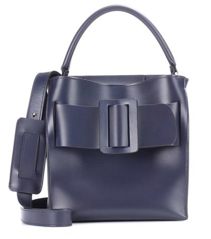 Aquazzura Devon Leather Bucket Bag