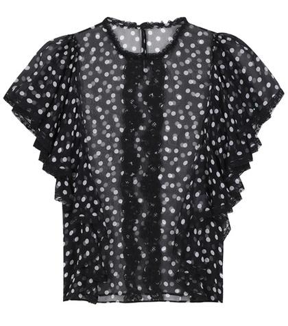 Dolce & Gabbana Silk-blend Top