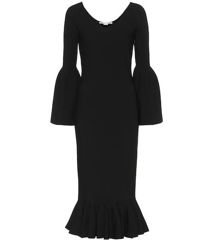 Stella Mccartney Ribbed-knit Midi Dress