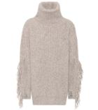 Stella Mccartney Cashmere And Wool Turtleneck Sweater