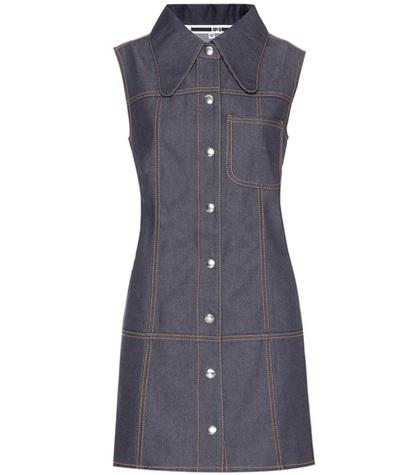 Mcq Alexander Mcqueen Denim Mini Dress