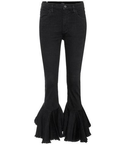 Stella Mccartney Drew Flounce High-waisted Jeans