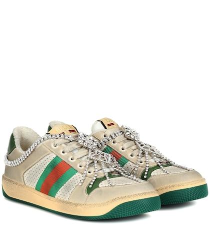 Burberry Screener Embellished Sneakers