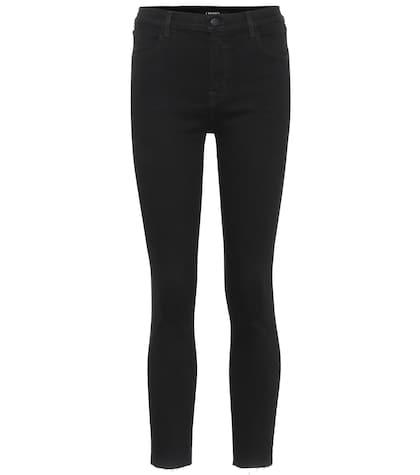 J Brand Alana Cropped High-rise Skinny Jeans