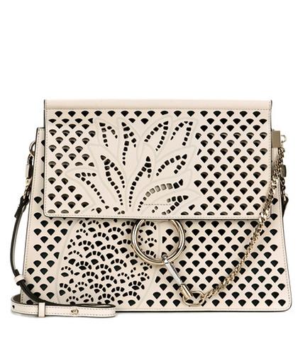Chlo Faye Medium Leather Shoulder Bag
