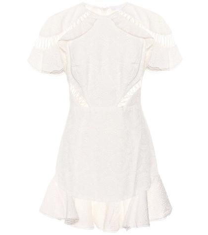Zimmermann Helm Cotton Eyelet Lace Dress