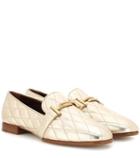 Jonathan Simkhai Double T Leather Loafers