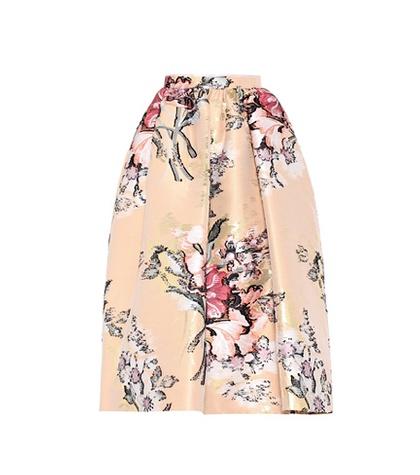 Burberry Fil Coupé Skirt