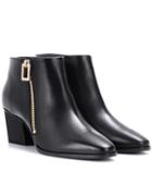 Roger Vivier Skyscraper Leather Ankle Boots