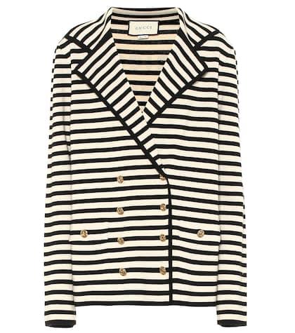Gucci Striped Wool Cardigan
