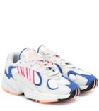 Ugg Yung-1 Leather And Mesh Sneakers
