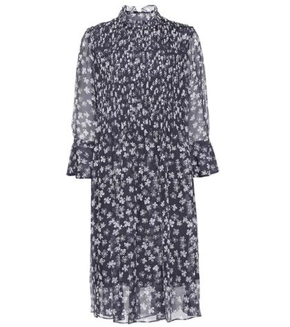 Dorothee Schumacher Recomposed Fluid Printed Silk Dress