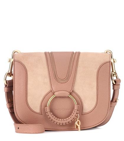 Nike Hana Medium Leather Shoulder Bag