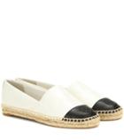 Tory Burch Leather Espadrilles