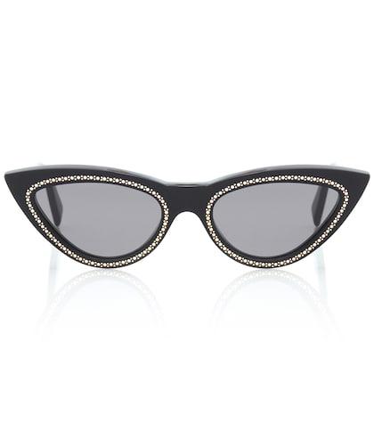 Celine Eyewear Embellished Cat-eye Sunglasses