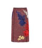 Marc Jacobs Embellished Tweed Skirt