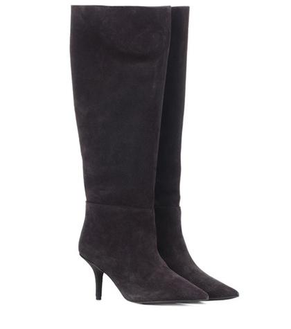 A.p.c. Suede Knee-high Boots (season 7)