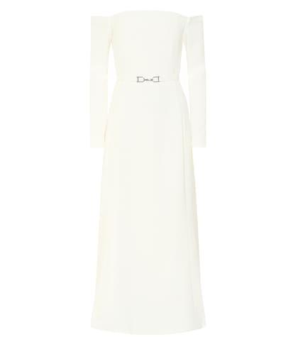 Gabriela Hearst Magdavena Silk And Wool Dress
