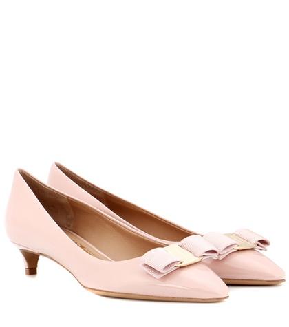 Anya Hindmarch Emy 30 Patent Leather Pumps