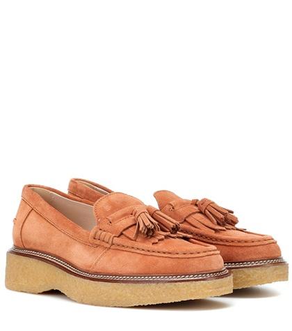 Burberry Suede Loafers