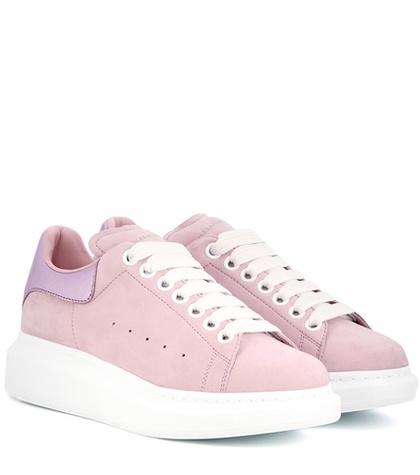 Alexander Mcqueen Suede Sneakers