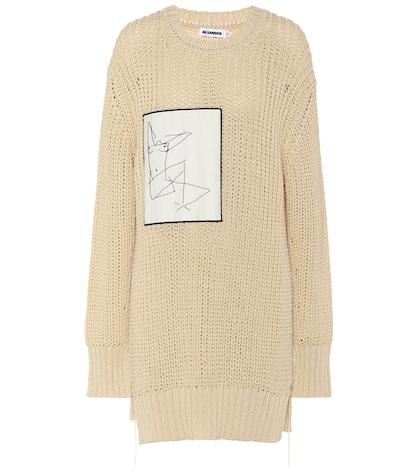 Jil Sander Oversized Cotton Sweater