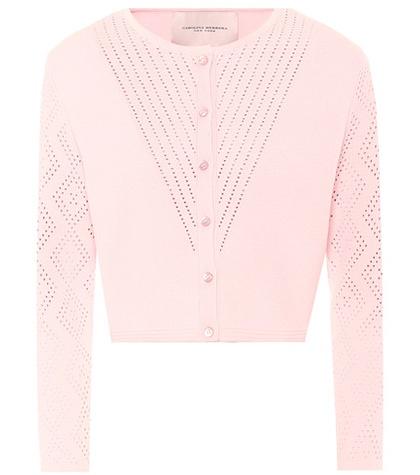 Carolina Herrera Cropped Knitted Cardigan