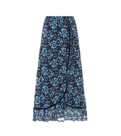 Ganni Flynn Lace Skirt