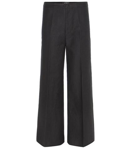 Isabel Marant Steve Cotton And Linen Trousers