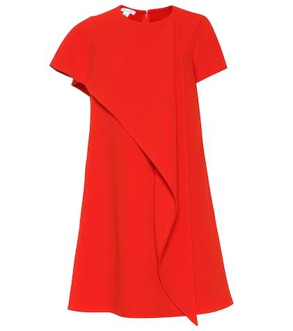 Oscar De La Renta Crêpe Minidress