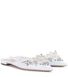 Three Graces London Exclusive To Mytheresa.com – Embellished Slippers