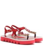 Dolce & Gabbana Crystal-embellished Sandals
