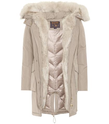 Woolrich W's Military Fur Trimmed Down Parka