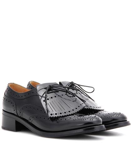 Church's Costance Fringed Leather Derby Shoes