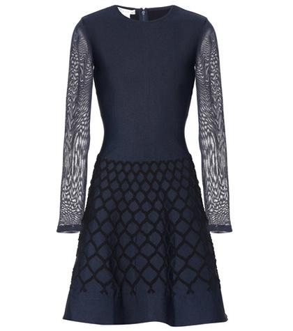 Oscar De La Renta Cotton-blend Minidress