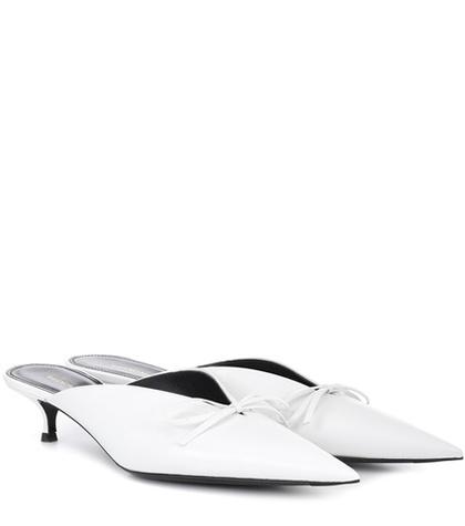 Balenciaga Knife Leather Mules