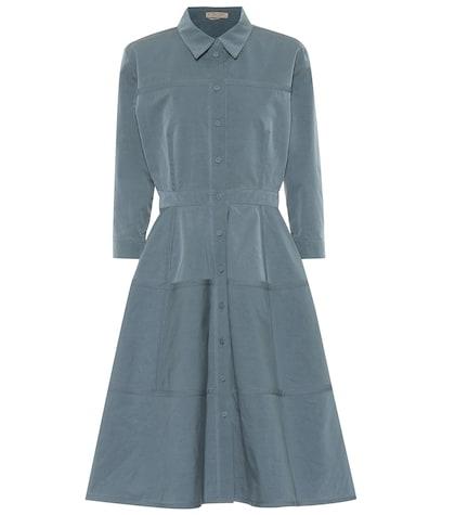 Bottega Veneta Cotton And Silk-blend Dress