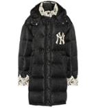 Gucci Ny Yankees Jacquard Puffer Coat