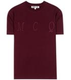 Mcq Alexander Mcqueen Embroidered Cotton T-shirt
