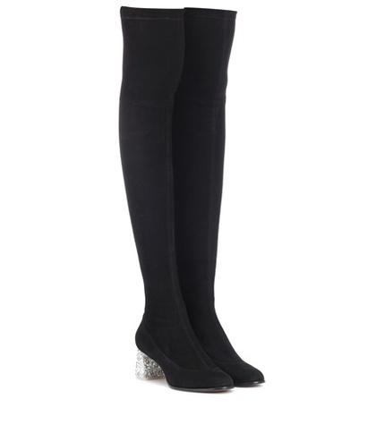 Sophia Webster Suranne Suede Over-the-knee Boots