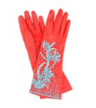 Prada Exclusive To Mytheresa.com – Embellished Leather Gloves
