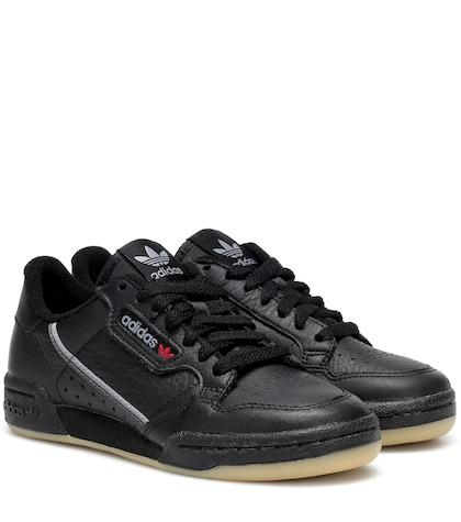 Stuart Weitzman Continental 80 Leather Sneakers