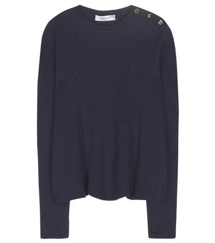 Valentino Ribbed Wool Sweater