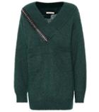 Christopher Kane Mohair And Wool-blend Sweater