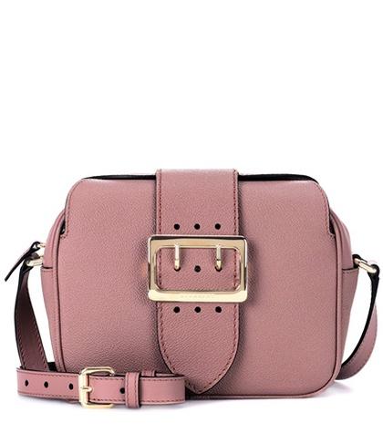 Burberry The Buckle Leather Shoulder Bag