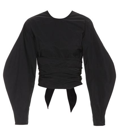 Ellery Lasso Wrap Top