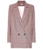 Ganni Checked Blazer